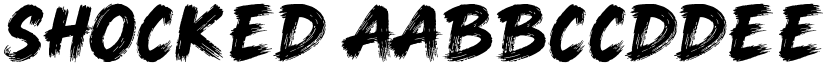 Shocked font download