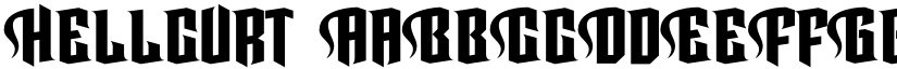 Hellcurt font