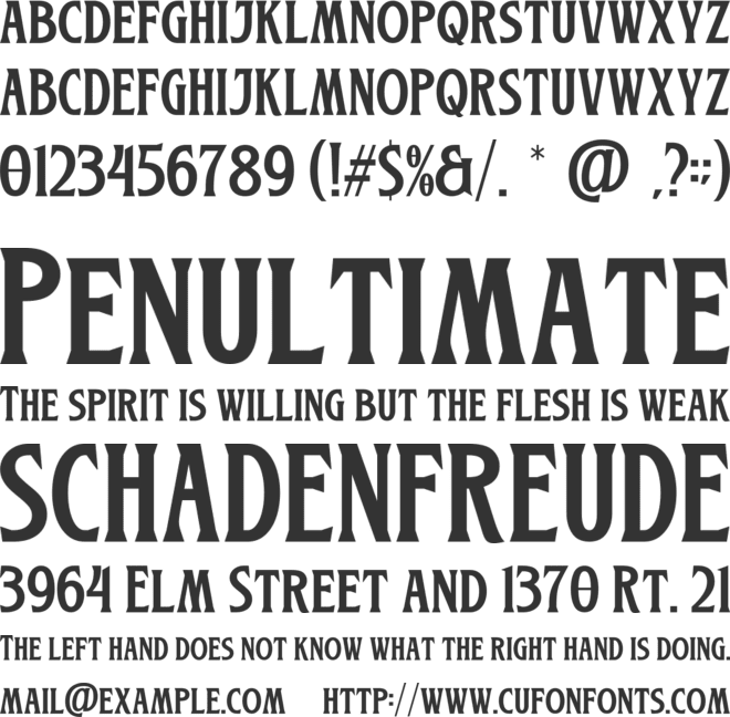 Keyzora Luxury font preview