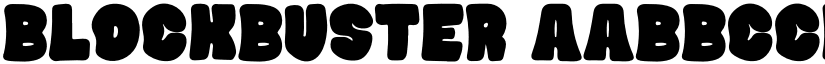 Blockbuster font download