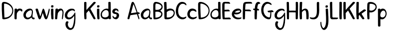 Drawing Kids font download