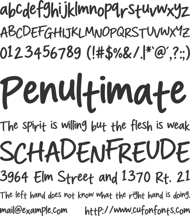 Jivo Mazelly Personal Use Only font preview