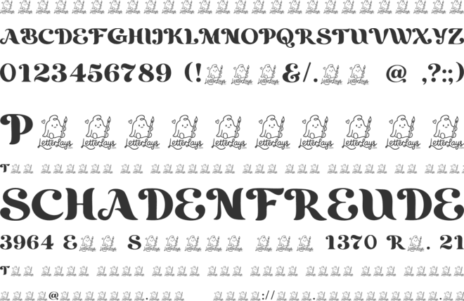 Velvet Swash Free font preview