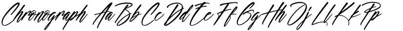 Chronograph font download