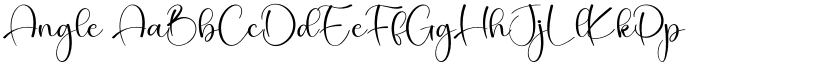 Angle font