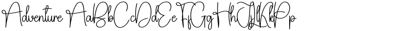 Adventure font download