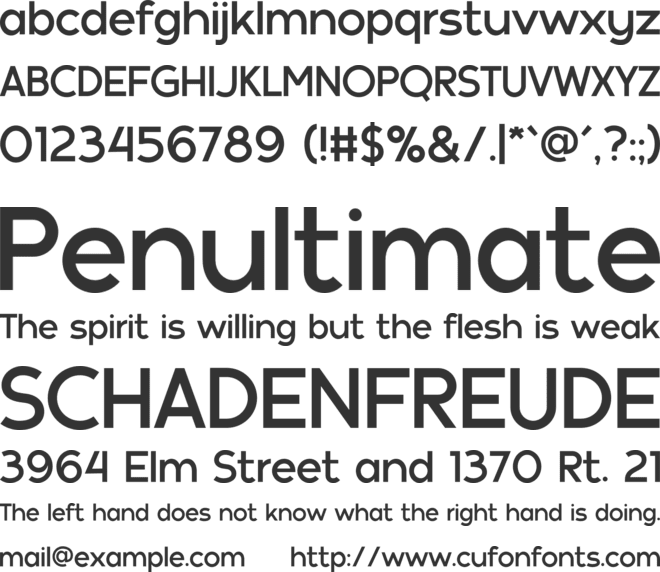 FOKUZ font preview