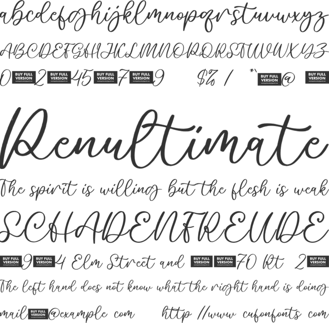 Maritime Wonderine AT font preview