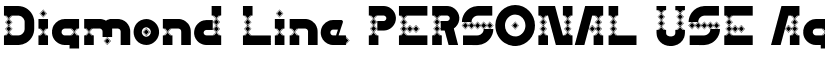 Diamond Line PERSONAL USE font download