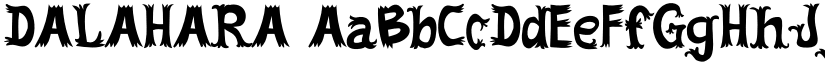 DALAHARA font