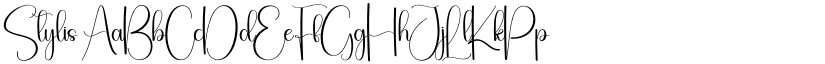 Stylis font