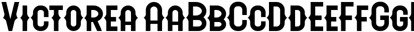 Victorea font