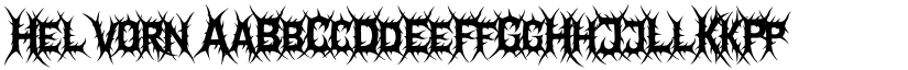 Helvorn font download