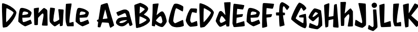 Denule font download