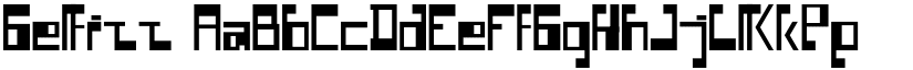 Gelfitt font download