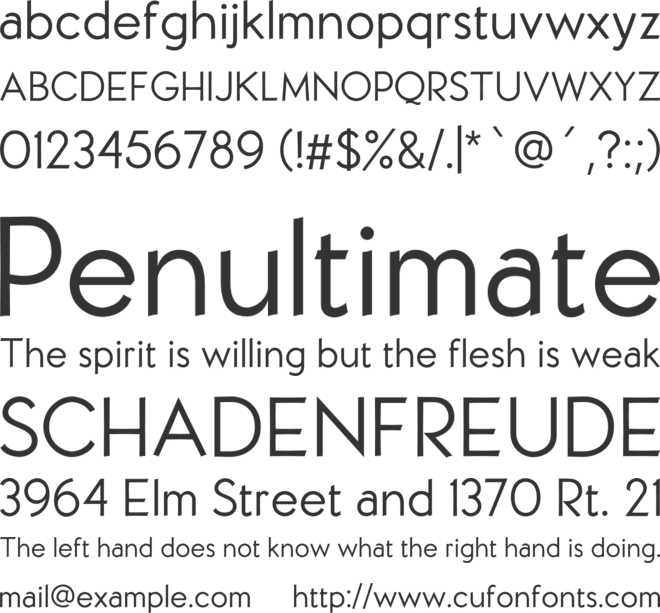 Nicholson Gothic font preview