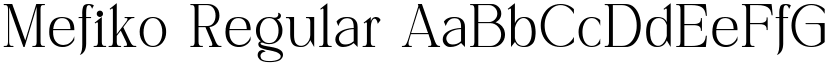 Mefiko font download