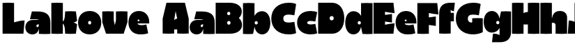 Lakove font download