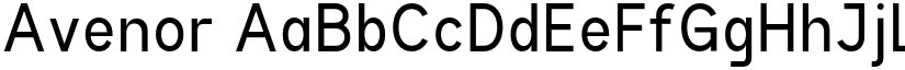 Avenor font download