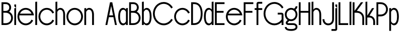 Bielchon font download