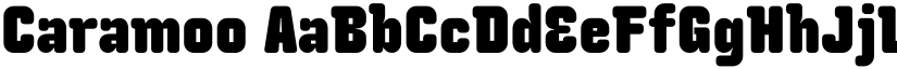 Caramoo font download