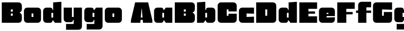 Bodygo font