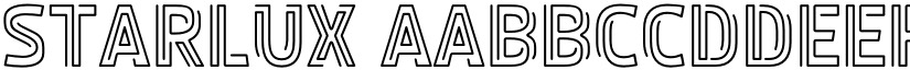Starlux font download