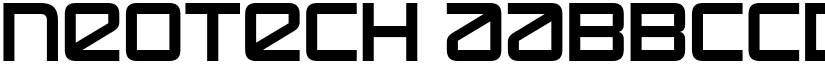 Neotech font download