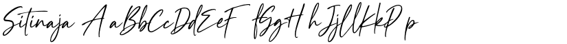 Sitinaja font download