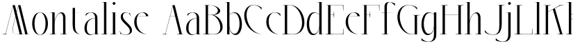Montalise font download