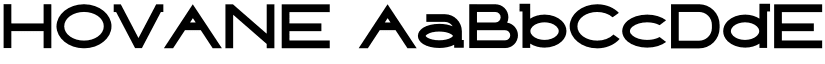 HOVANE font download