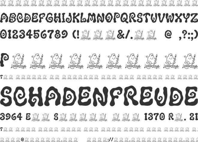 Spellwirl Free font preview