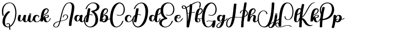 Quick font