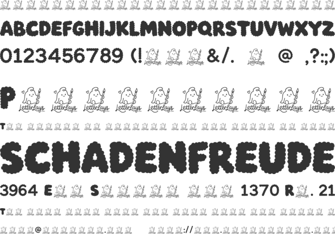 Sheeppuff Free font preview