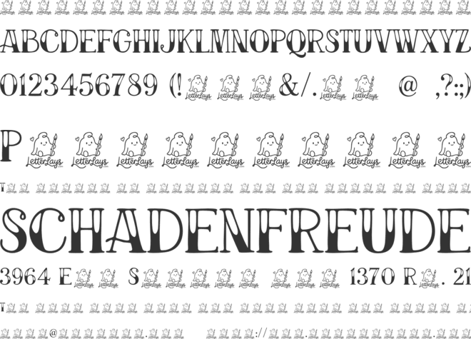 Aurevane Free font preview