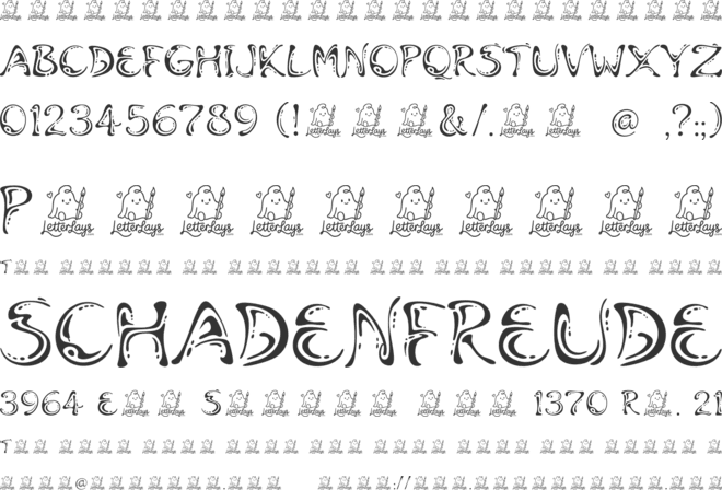 Mollumi Free font preview
