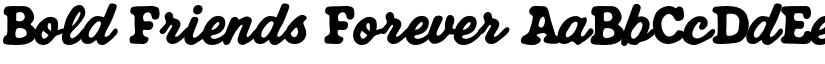 Friends Forever font download