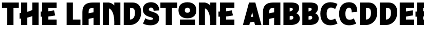 The Landstone font download
