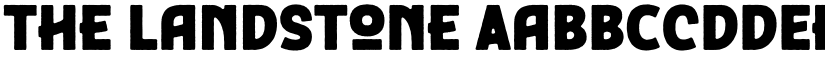 The Landstone font