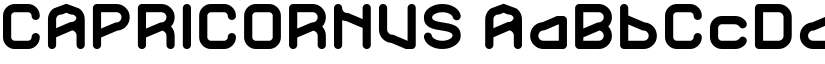 CAPRICORNUS font download