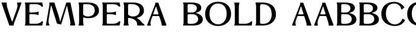 Vempera font download