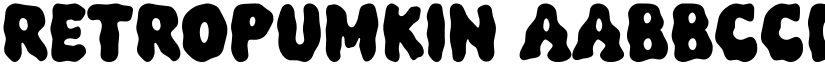 RetroPumkin font