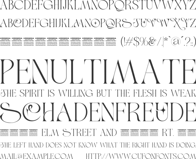Maison Salome PersonalUseOnly font preview