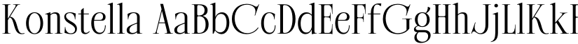 Konstella font download