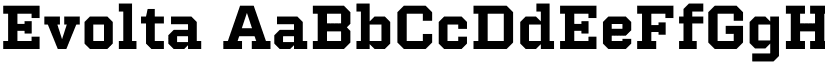 Evolta font download