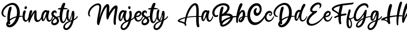 Dinasty Majesty font