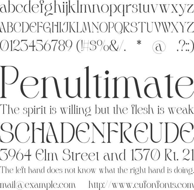 LT Rogile font preview