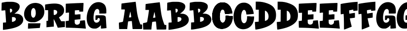 Boreg font