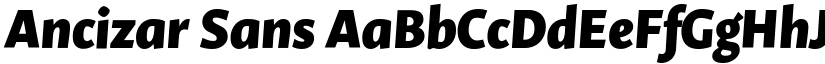 Ancizar Sans font