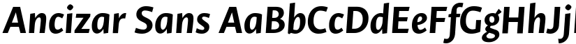 Ancizar Sans font